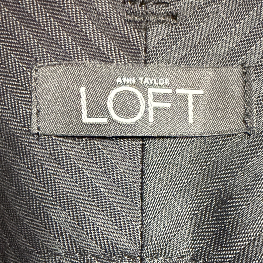 Loft | Black | Julie Fit | Dress Pants | Stretch Trousers | 14 | Excellent - Picture 5 of 8